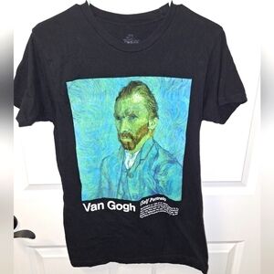 A Philcos Van Gogh Self Portrait men's short sleeve t-shirt. EUC.